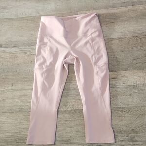 Reebok Light Pink Kids Leggings
